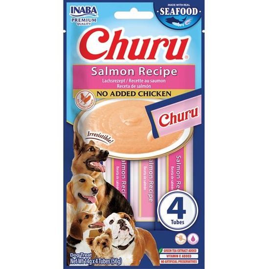 Inaba Churu dog snack losos 4x14 g