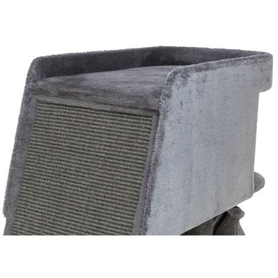 Trixie Škrabadlo ACTIVE 96x38 / 122 cm s lezeckou rampou šedá