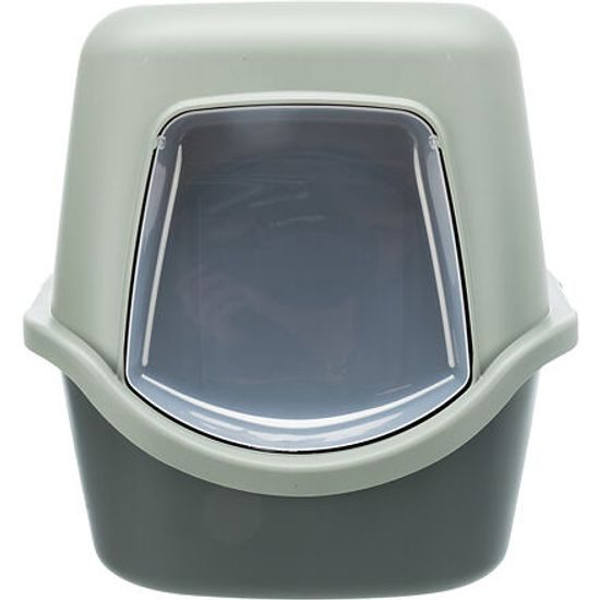 Trixie Be Eco toaleta VICO se střechou 40x40x56cm antracit/šedozelená