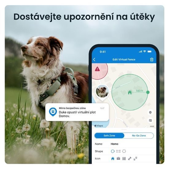 Tractive GPS DOG XL sledování polohy a aktivity pro psy