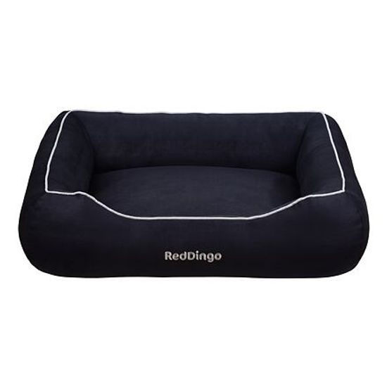 Red Dingo Donut Bed Pelech pro psy Medium 80 cm černý
