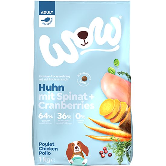 WOW Granule Kuřecí Adult 1kg Minis