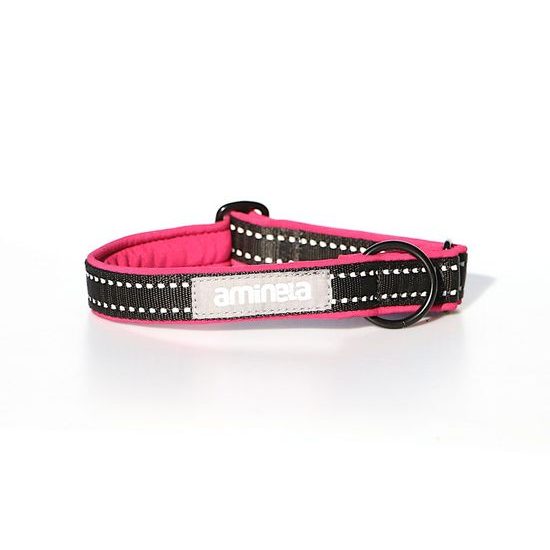 Aminela klasik obojek Sport & City 25mm/30-50cm malinová