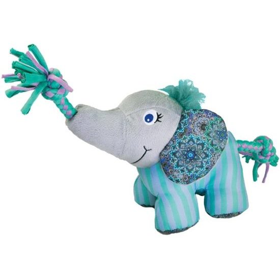 KONG Hračka textil Knots Carnival Elephant S/M