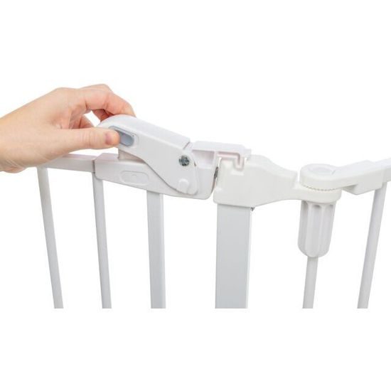 Trixie Zábrana pro psy s dvířky 5 dílů 62,5-300x76,5 cm lakovaný kov