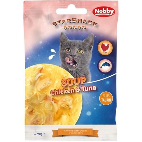 Nobby StarSnack cat Soup Chicken & Tuna 90 g