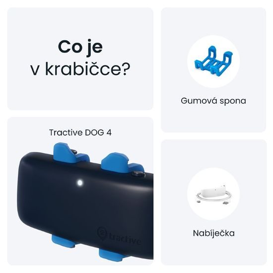 Tractive GPS DOG 4 sledování polohy a aktivity pro psy