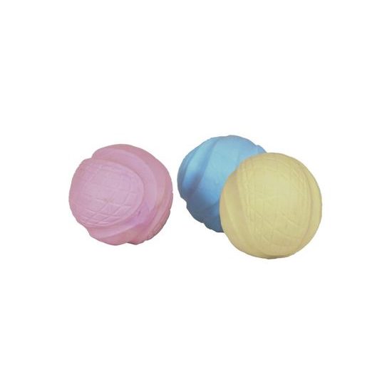 Amarago eco friendly hračka pro psy míč žlutý 8cm/105g