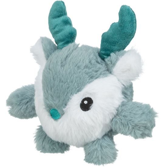 TRIXIE Xmas Reindeer vánoční plyšový sob míček 18 cm