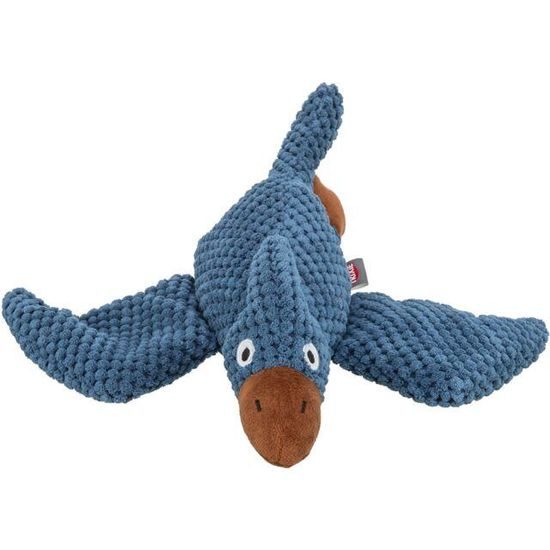 Trixie Be Eco Pterosaurus hračka pro psy se zvukem 30 cm polyester modrá/hnědá