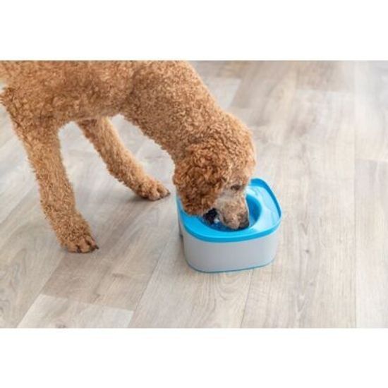 Trixie Cestovní miska STRONG 21x11x21cm tmavošedá/petrolejová