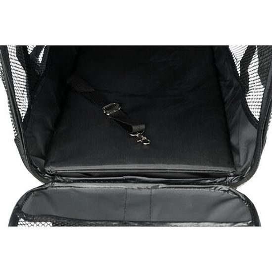 Trixie Nylonová přepravní taška velká RYAN 30x30x54cm (max 10kg) černá