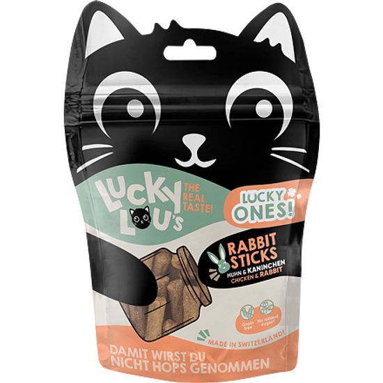 Lucky Lou Lucky Ones Sticks kuřecí a králičí 50 g