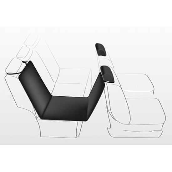 Trixie Autopotah za zadní sedadla 1,45x1,60m černý