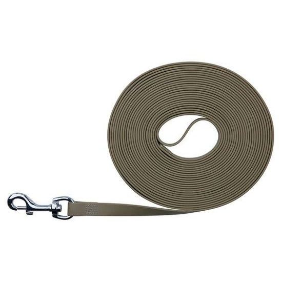 Trixie Easy Life trekové vodítko PVC 15 m/17 mm taupe-šedé