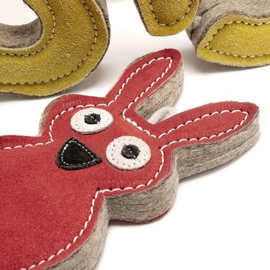 Wooffee kožená hračka Corgi