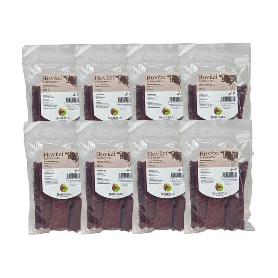 BOHEMIA 20x Hovězí plátky 100g