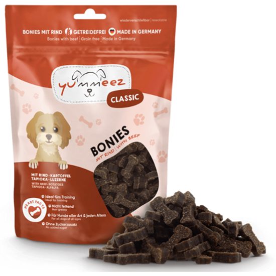 Yummeez Classic Bonies s hovězím masem 175 g