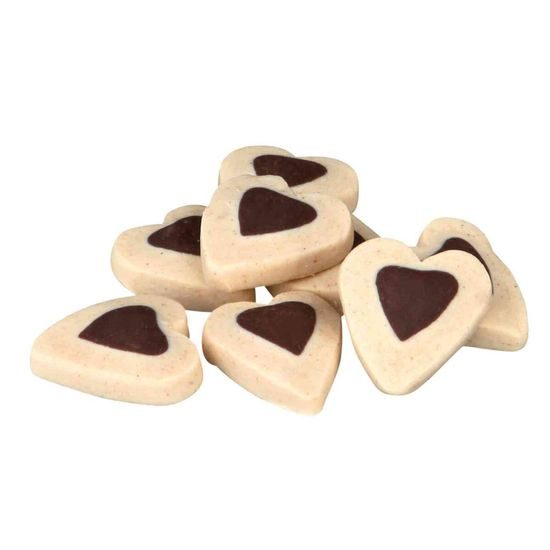Trixie Soft Snack Happy Hearts srdíčka jehněčí s rýží kyblík 500 g