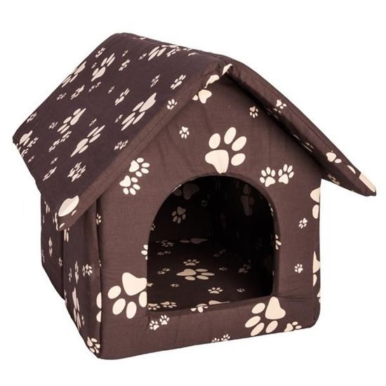 Samohýl Exclusive Bouda bavl.Tlapka hnědo/béžová-rozklad 40 x 50 cm