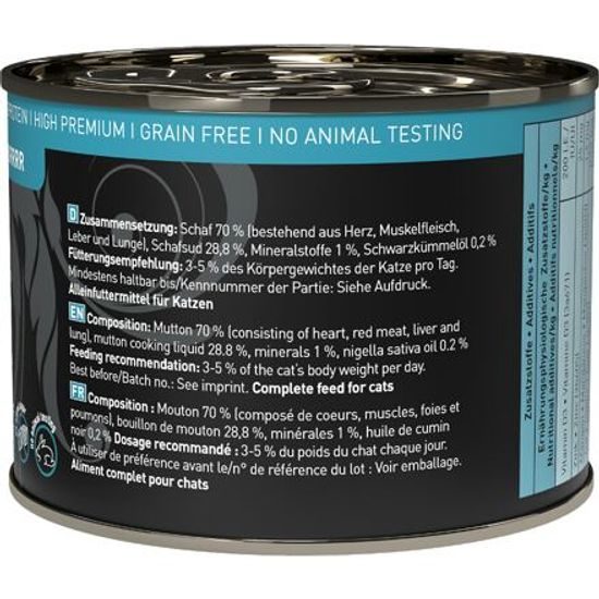 Catz finefood Konzerva CF Purr No.113 se skopovým masem 200 g