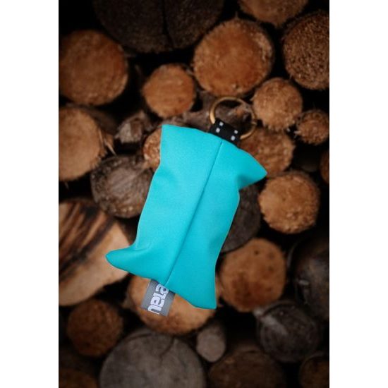 Aminela pouzdro na psí sáčky tyrkysové