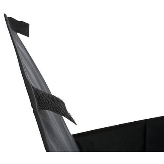 Trixie Domek/boudička KIMMY tkaná látka odnímatelné víko 72x40x40cm šedá