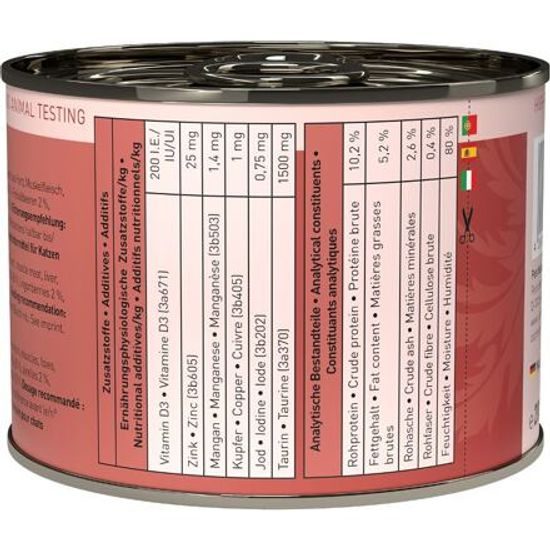 Catz finefood Konzerva CF No.3 s drůbežím masem 200g