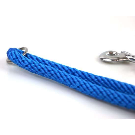 Aminela lanové vodítko 12mm/150cm modré
