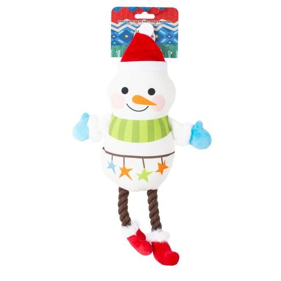 Farm Company Vánoční hračka s lanovými nožičkami 21,5cm