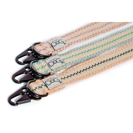 FUNKY DOG Odolný 25 mm obojek pro psa z konopí