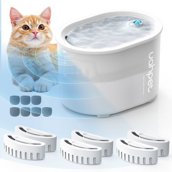 UahPet Glow bezdrátová fontána pro kočky