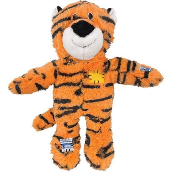 KONG Hračka plyš Wild Knots Tiger M/L
