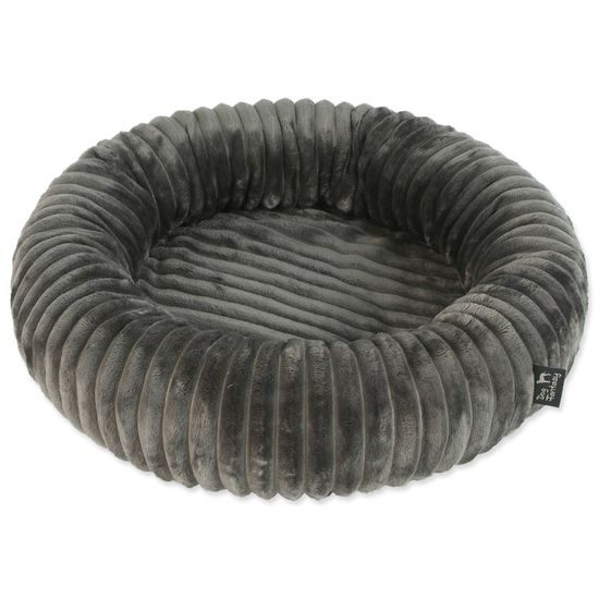 Dog fantasy Pelech Stripe kulatý šedivý 60cm