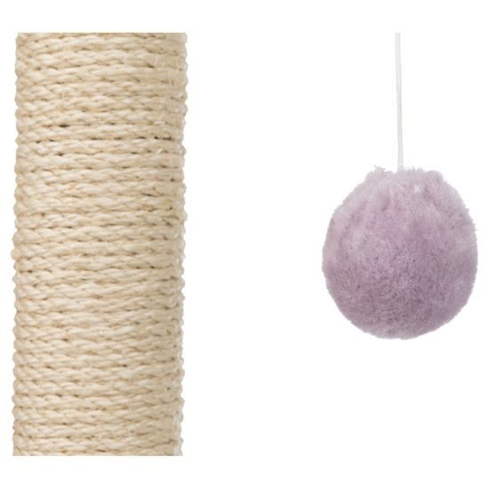 Trixie JUNIOR škrabadlo packa s kuličkou na pružině a gumičce 40 x 38 cm