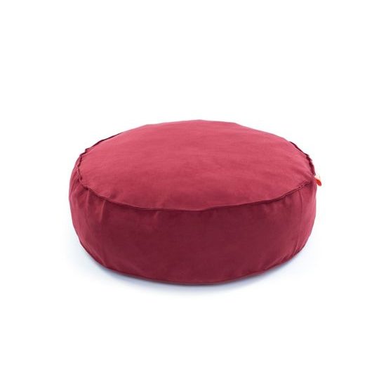 Kulatý pelíšek Aminela Full comfort 60/15cm červená