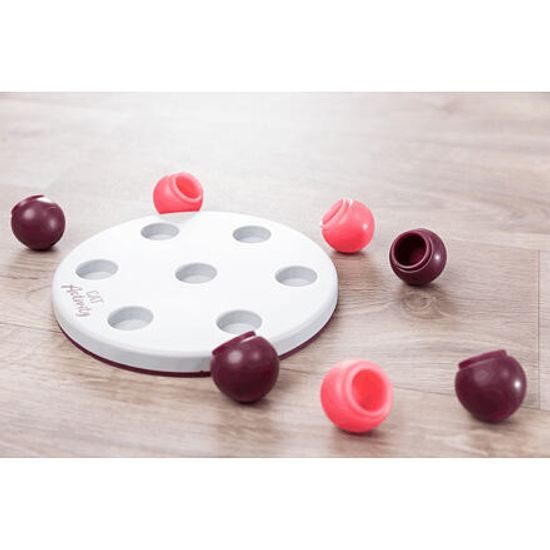 Trixie Cat Aktivity SOLITAIRE zábavná deska se 7 míčky 20cm