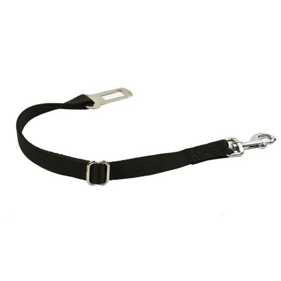 BAFPET Popruhový poutací pás do auta černá