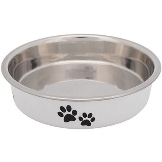 Trixie Nerezová miska s bareveným opláštěním pro krátkonosé kočky 0,25l/13cm