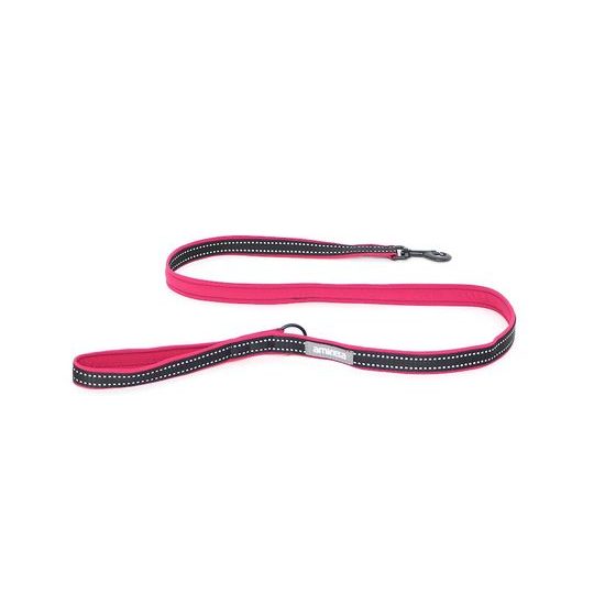 Aminela jednoduché vodítko podšité Sport & City 25mm/150cm malinová