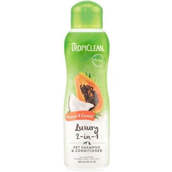 Tropiclean Šampon Luxury 2v1 s kondicionérem 355 ml