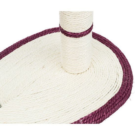 Trixie Škrábadlo válec 50cm+míč myš+pružina na podestě 40x30cm