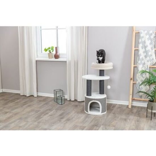 Trixie Škrabadlo MARCO 85cm kukaň podesta lůžko bílá/béžová