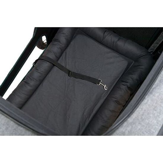 Trixie Vozík za kolo šedá/šalvějová