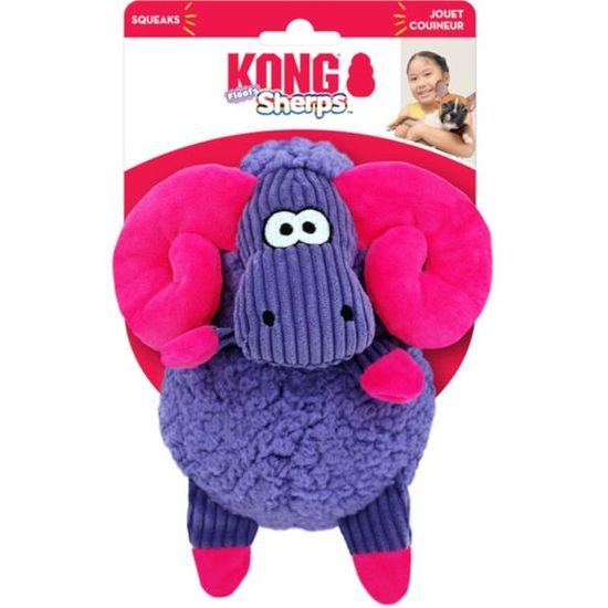 KONG Hračka plyš Sherps Floofs Big Horn M