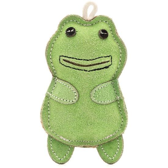 Wooffee kožená hračka Žabka