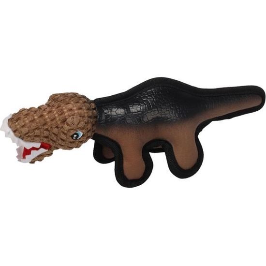 Flamingo Hračka textil Saura dinosaurus hnědý