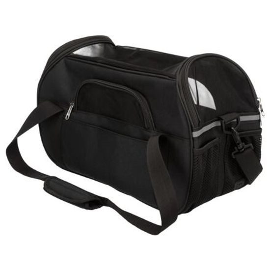 Trixie Transportní taška GINA 42x22x58cm do 6kg prošíváná uvnitř hebký plyš tělová