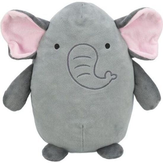 Trixie Plyšový slon s paměťovým efektem 27cm šedá