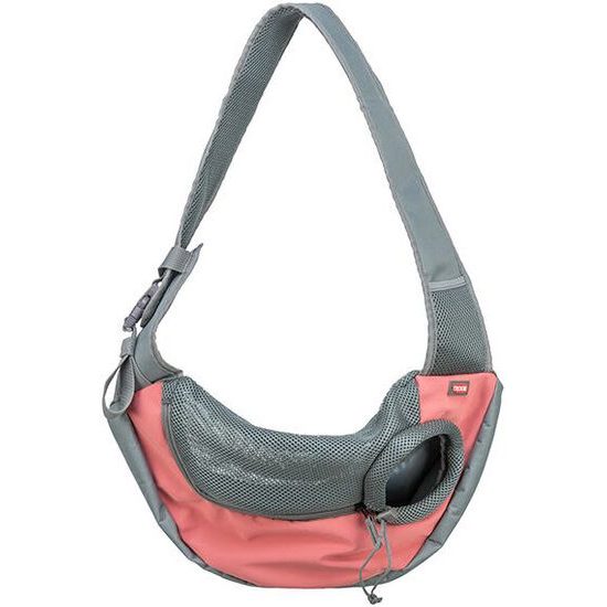 Trixie Front Sling Carrier přední nosítko/taška 50 x 25 x 18 cm růžová/šedá (max. 5kg)